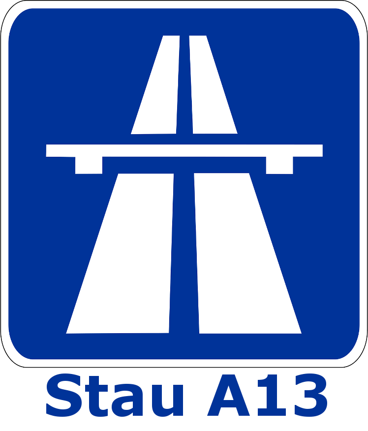 Stau A13