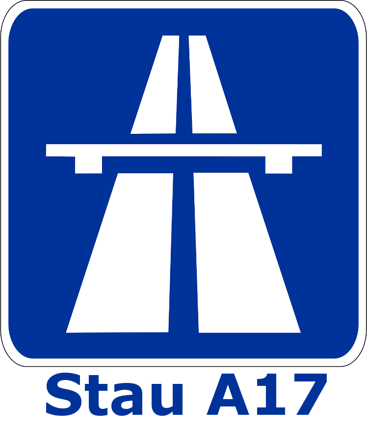 Stau A17